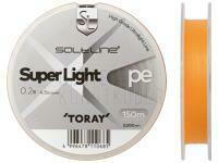 Monofile Schnür Toray Salt Line Super Light PE 150m #0.2 4.5lb 0.074mm