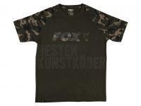 FOX Camo Khaki Chest Print T-Shirt BESTEN KUNSTKODER Angelshop