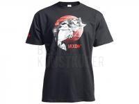 Jaxon T-shirt Jaxon black with fish BESTEN KUNSTKODER Angelshop