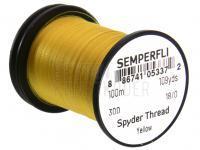 Semperfli Spyder Thread 18/0 100m 109yds 30D - Yellow BESTEN KUNSTKODER Angelshop