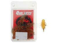 Gummifische Qubi Lures Little Insect (Baczek) 3cm 1g - Motor-Oil BESTEN KUNSTKODER Angelshop