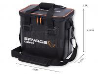 Kühltasche Savage Gear WPMP Cooler Bag L - 24L | Dimensions: L:31CM x D: 22CM x H: 28CM BESTEN KUNSTKODER Angelshop