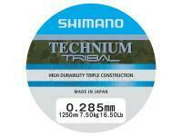 Monofile Schnür Shimano Technium Tribal 0.285mm 1250m 7.50kg BESTEN KUNSTKODER Angelshop