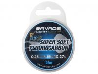 Savage Gear Fluorocarbon Schnüre Super Soft Fluorocarbon Egi