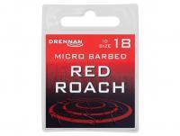 Haken Drennan Red Roach Micro Barbed - #18