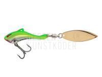 Jig Spinner Nories In The Bait Bass 90mm 7g - BR-139 Green Back Yellow Gold