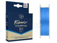 Geflochtene Schnüre Dragon Fishmaker ST.8X HPPE Blue Hi-Vis 135m 0.18mm