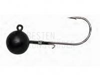 Tungsten JigKöpfe Savage Gear Tungsten Ball Jighead #2/0 Matt Black 3.5g BESTEN KUNSTKODER Angelshop