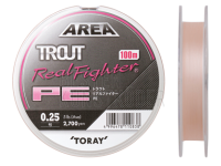 Geflechtschnur Toray Area Trout Real Fighter PE 100m #0.4 7lb - 0.104mm