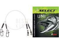 Select UNI Flurorocarbon Wire Leader - 25cm 0.30mm 6kg BESTEN KUNSTKODER Angelshop