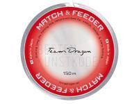 Monofile Schnüre Team Dragon Match&Feeder 150m 0.35mm 11.90kg