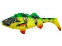 Gummifisch Savage Gear 4D Perch Shad Bulk 17.5cm 68g - Firetiger Fluo BESTEN KUNSTKODER Angelshop