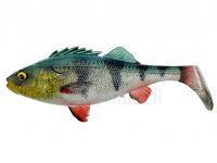 Gummifisch Savage Gear 4D Perch Shad Bulk 20cm 94g - Green Silver UV BESTEN KUNSTKODER Angelshop