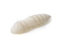 Gummiköder FishUp Pupa Cheese Trout Series 1.2 inch | 32mm - 009 White BESTEN KUNSTKODER Angelshop