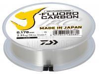 Fluorocarbon Schnüre Daiwa J-Fluorocarbon Leader 100m 0.33mm BESTEN KUNSTKODER Angelshop