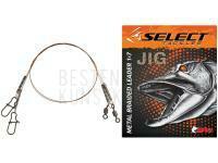 Stainless Steel Leader Wire Select JIG 1x19 15cm 7kg BESTEN KUNSTKODER Angelshop