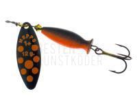 Spinner Mepps Aglia Long Heavy - Black/Orange Dots #1+/12g BESTEN KUNSTKODER Angelshop