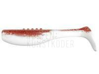 Gummifische Dragon Bandit PRO 6cm WHITE/CLEAR red glitter BESTEN KUNSTKODER Angelshop