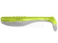 Gummifische Dragon Bandit PRO 8.5cm PEARL/SUPER YELLOW silver glitter BESTEN KUNSTKODER Angelshop