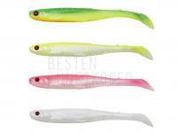 Gummifische Savage Gear Slender Scoop Shad Dark Water Mix 11cm 7g 4pcs BESTEN KUNSTKODER Angelshop