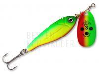 Köder Blue Fox Minnow Super Vibrax #2 9g - Green Yellow Red BESTEN KUNSTKODER Angelshop