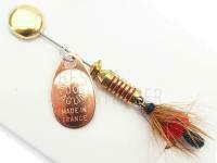 Spinner Mepps Aglia Mouche Copper / Red #00 1.5g BESTEN KUNSTKODER Angelshop