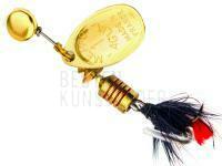 Spinner Mepps Aglia Mouche Gold / Schwarz #1 3.6g BESTEN KUNSTKODER Angelshop