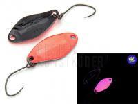 Forellen Blinker Nories Masukuroto Weeper 1.5g 23mm - #039 (Pink Glow / Black) BESTEN KUNSTKODER Angelshop