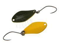 Forellen Blinker Nories Masukuroto Weeper 0.9g 20mm - #038 (Yellow / Oliv) BESTEN KUNSTKODER Angelshop