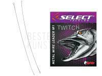 Select Twitch Metal Wire Leader No.1 20cm - 10kg BESTEN KUNSTKODER Angelshop