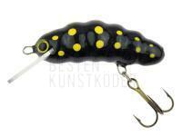 Wobbler Microbait Daisy 31mm - Black Yellow BESTEN KUNSTKODER Angelshop