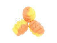 Wafters Robak Duo Color Method Feeder 8mm - Peach-mango BESTEN KUNSTKODER Angelshop