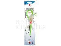 Dega Hake and Ling Leader for fish pieces - 2 x Single hook BESTEN KUNSTKODER Angelshop