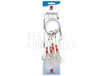 Dega Redfish-System 4.0 - White/Red BESTEN KUNSTKODER Angelshop