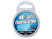 Monofile Savage Gear Soft Fluoro Carbon 50m 0.30mm 13.3lbs/6kg BESTEN KUNSTKODER Angelshop