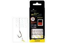 Mikado Method Feeder Rigs Braid Chinu with Push Stop 10cm - #10 BESTEN KUNSTKODER Angelshop