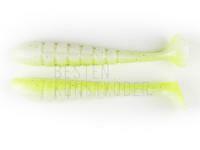 Gummifische X Zone Lures Pro Series Swammer 4" 10cm - Chartreuse Pearl BESTEN KUNSTKODER Angelshop