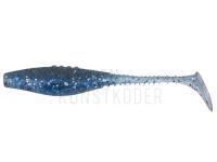 Gummifische Dragon Invader Pro 10cm - Clear/Clear Smoked | Black/Silver/Blue Glitter BESTEN KUNSTKODER Angelshop