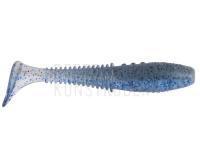 Gummifische Dragon Invader Pro  5cm - Clear/Clear Smoked | Black/Silver/Blue Glitter BESTEN KUNSTKODER Angelshop