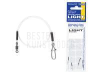 Invisible Fluorocarbon Light 15cm 8kg BESTEN KUNSTKODER Angelshop