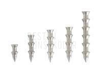 X Zone Tungsten Pagoda Nail Sinkers 0.9g ‑ 1/32oz BESTEN KUNSTKODER Angelshop