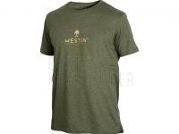 Westin Style T-Shirt - Moss Melange M BESTEN KUNSTKODER Angelshop