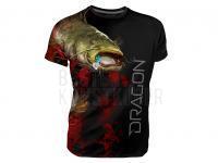Breathable T-shirt Dragon - catfisch black XXL BESTEN KUNSTKODER Angelshop