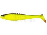 Gummifische Dragon Lunatic 7.5cm SUPER YELLOW/BLACK - red tail BESTEN KUNSTKODER Angelshop