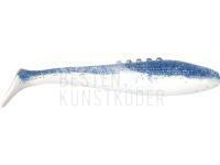 Gummifische Dragon Lunatic Pro 7.5cm - White/Clear | Blue Glitter BESTEN KUNSTKODER Angelshop