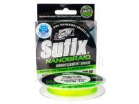 Geflochtene Schnur Sufix Nanobraid 0.06mm 100m - Neon Chartreuse BESTEN KUNSTKODER Angelshop