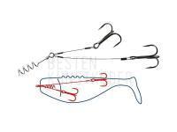 Stinger Pike Dragon 2 x nr 1/0 - 20kg 5+8cm BESTEN KUNSTKODER Angelshop