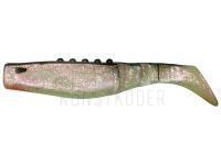 Gummifische Dragon Phantail 10cm PEARL PS/BLACK - red silver glitter BESTEN KUNSTKODER Angelshop