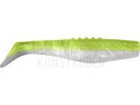 Gummifische Dragon Phantail Pro 5cm - Pearl/Super Yellow | Silver Glitter BESTEN KUNSTKODER Angelshop