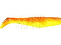 Gummifische Dragon Phantail Pro 5cm - Super Yellow/Clear | Orange Glitter BESTEN KUNSTKODER Angelshop